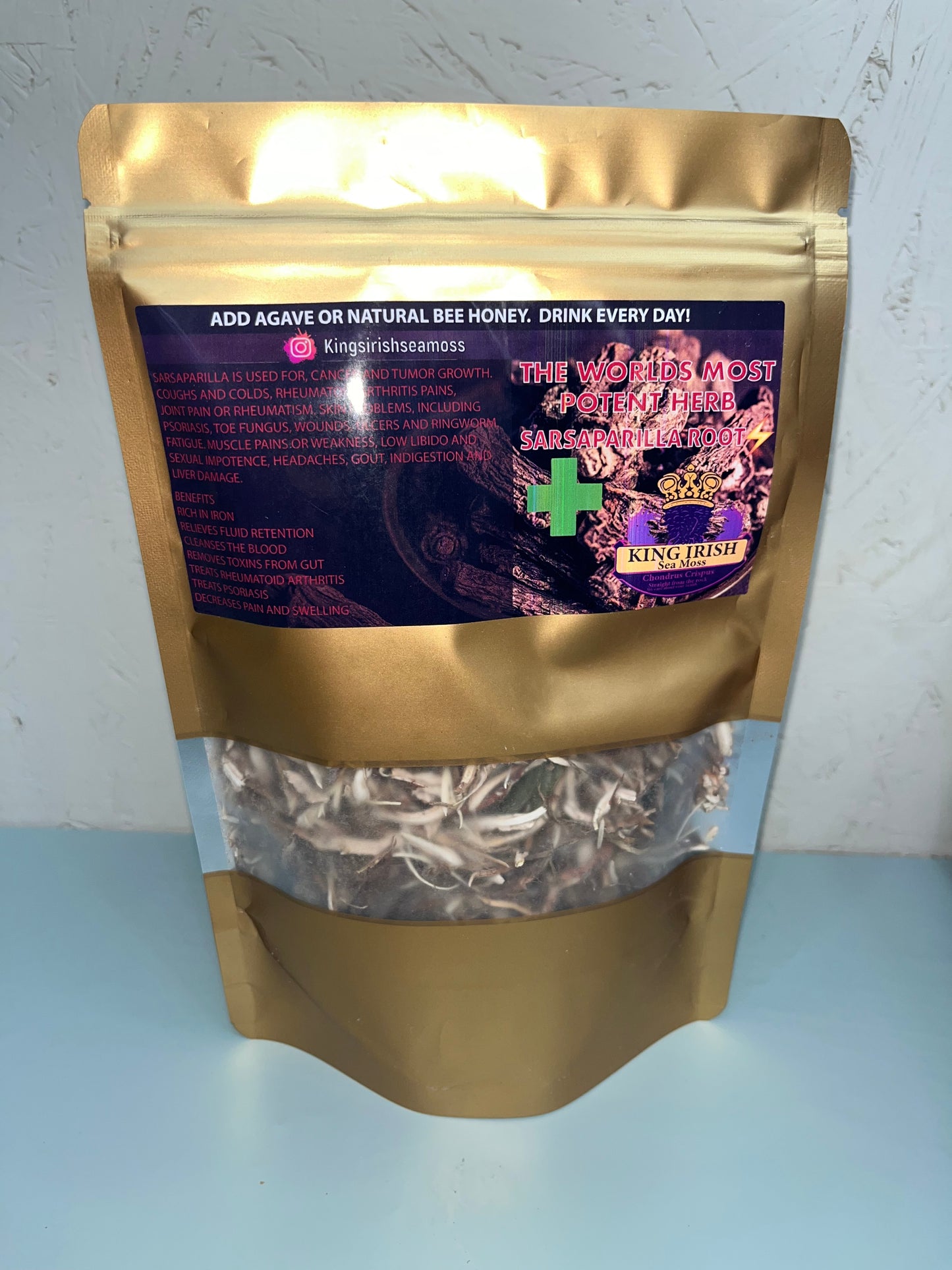 The Worlds most potent Herb Sarsaparilla Root