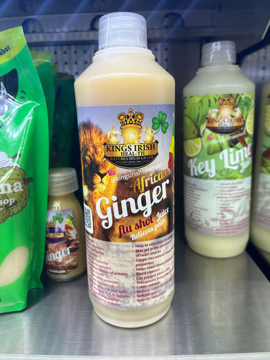 African Ginger flu shot juice
